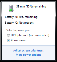 Remaining battery